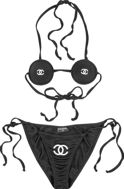 bikinis chanel|GRAPHIC SWIMWEAR SPRING.